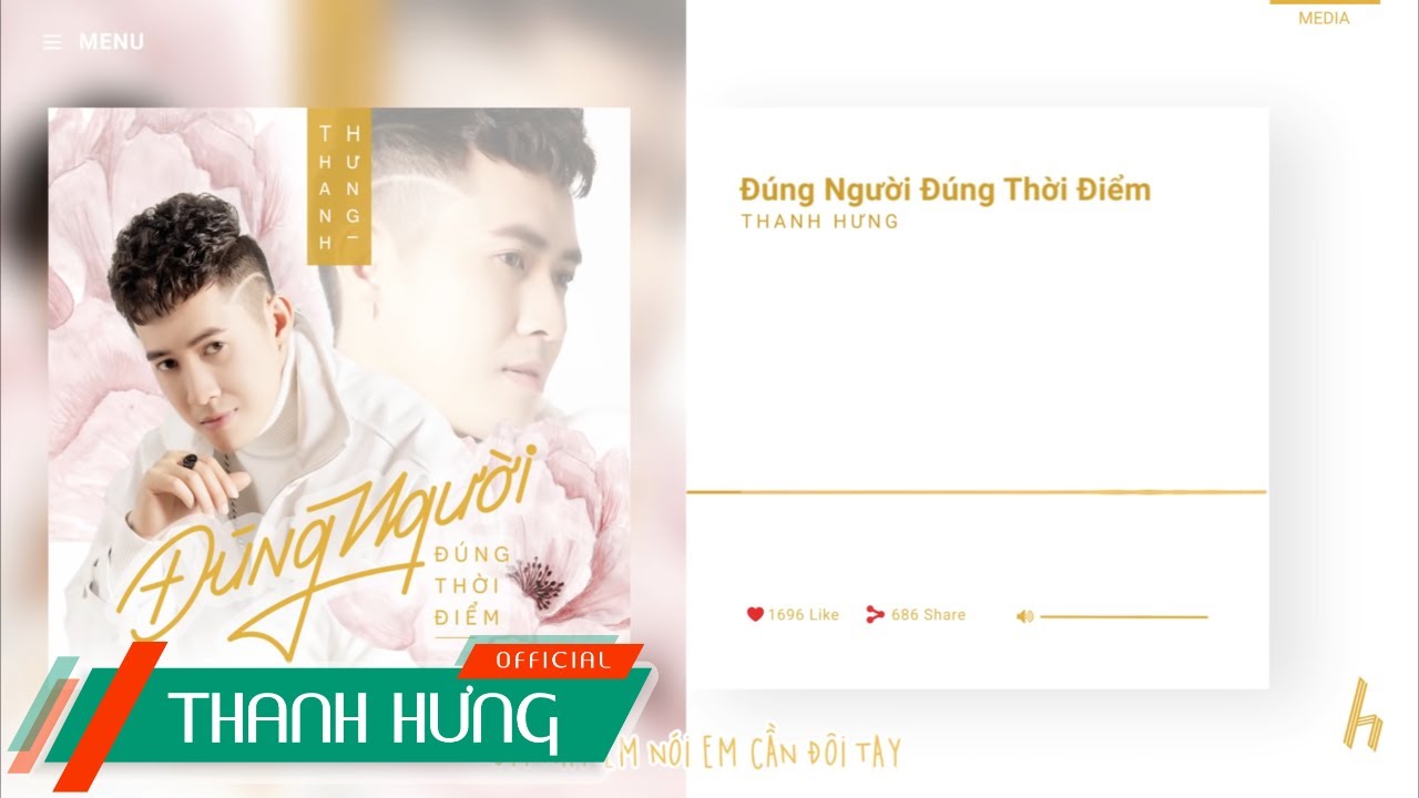 Lời bài hát ĐÚNG NGƯỜI ĐÚNG THỜI ĐIỂM – THANH HƯNG