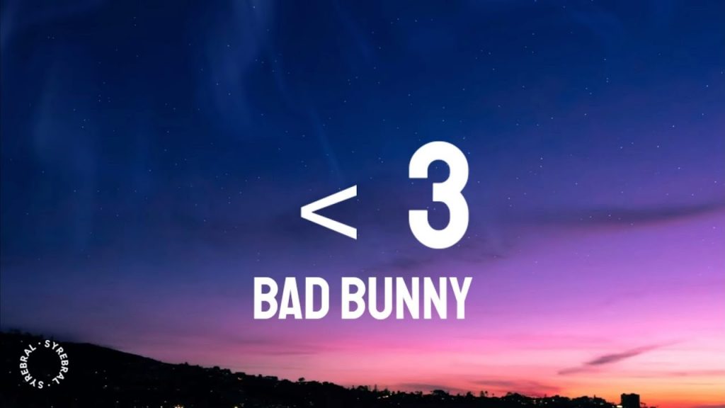 3 lyrics bad bunny english