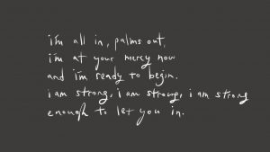 8 lyrics sleeping at last