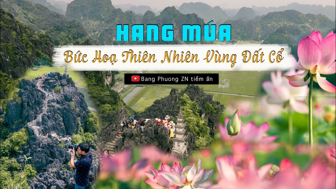 HANG MÚA – Bức họa thiên nhiên vùng đất cổ| Việt Nam – vẻ đẹp tiềm ẩn số 32| Ninh Bình| Tràng An