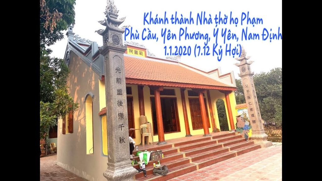 Khanh thanh Nha tho ho Pham